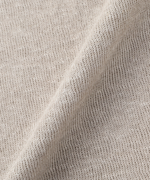 EDIFICE（エディフィス）の「ETS.MATERIAUX(マテリオ) double cloth Tシャツ（Tシャツ/カットソー・メンズ・ブラック/ベージュ/ホワイト・MEDIUM/LARGE）」の4枚目の写真