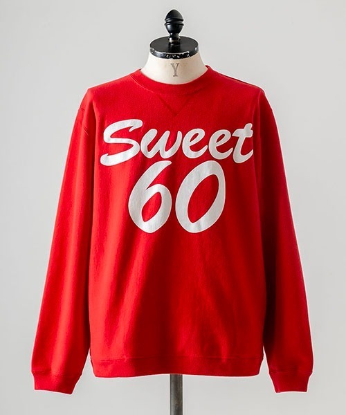 BLUE BLUE JAPAN(ブルーブルージャパン)の「Sweet60 /クルーネックスウェット(スウェット・メンズ・レッド・XL/L/M/S)」の3枚目の写真