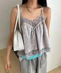 レース レイヤード 重ね着・キャミソール