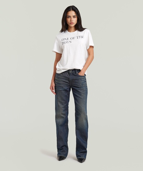 G-STAR(ジースター)の「Regular Text T-Shirt/レギュラーフィットメッセージグラフィックTシャツ(Tシャツ/カットソー・レディース・ホワイト・SMALL/MEDIUM/X-SMALL)」の7枚目の写真