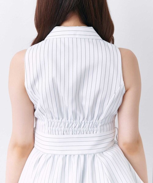 OLIVE des OLIVE（オリーブデオリーブ）の「【Belle Charme】Ribbon Belt Jacket（その他アウター・レディース・ドット/オフホワイト/ベージュ・FREE）」の8枚目の写真