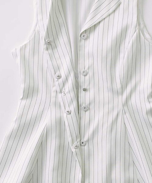 OLIVE des OLIVE（オリーブデオリーブ）の「【Belle Charme】Ribbon Belt Jacket（その他アウター・レディース・ドット/オフホワイト/ベージュ・FREE）」の11枚目の写真