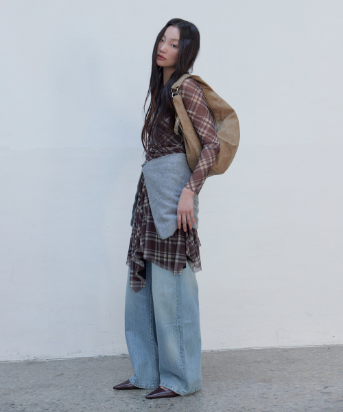 HAVEAWHALE(ハブアホエール)の「bohemian shoulder bag (BE)(ショルダーバッグ・レディース・その他・FREE)」の1枚目の写真