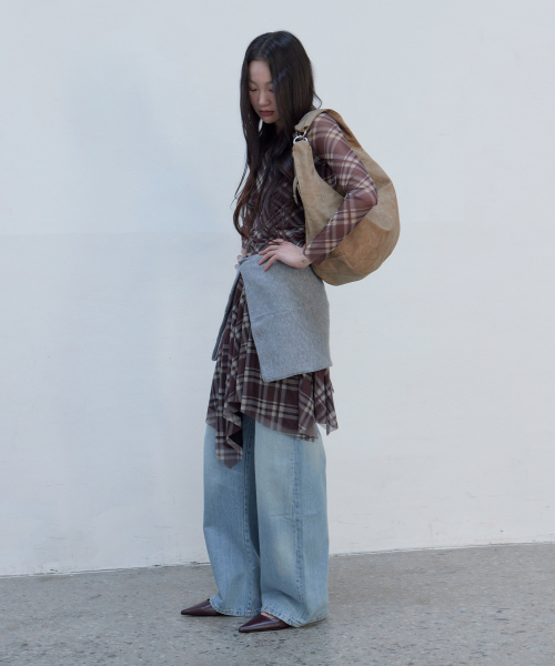 HAVEAWHALE(ハブアホエール)の「bohemian shoulder bag (BE)(ショルダーバッグ・レディース・その他・FREE)」の2枚目の写真