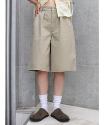 Ungrid | シンチバックデザインハーフパンツ(デニムパンツ)