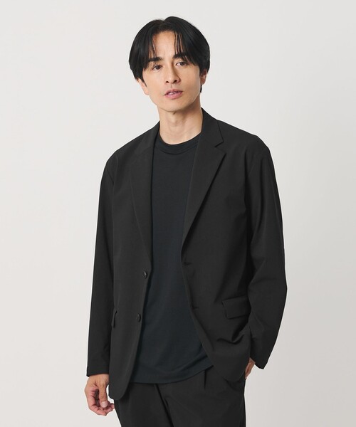 BEAUTY&YOUTH UNITED ARROWS(ビューティーアンドユースユナイテッドアローズ)の「360°MASTER イーズ コンフォート 2B ジャケット セットアップ対応 撥水 ストレッチ ウォッシャブル(テーラードジャケット・メンズ・ブラック/ダークブラウン/ダークグレー・XL/L/M/S)」の14枚目の写真
