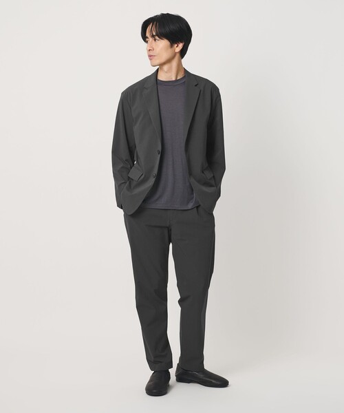 BEAUTY&YOUTH UNITED ARROWS(ビューティーアンドユースユナイテッドアローズ)の「360°MASTER イーズ コンフォート 2B ジャケット セットアップ対応 撥水 ストレッチ ウォッシャブル(テーラードジャケット・メンズ・ブラック/ダークブラウン/ダークグレー・XL/L/M/S)」の18枚目の写真