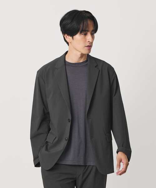BEAUTY&YOUTH UNITED ARROWS(ビューティーアンドユースユナイテッドアローズ)の「360°MASTER イーズ コンフォート 2B ジャケット セットアップ対応 撥水 ストレッチ ウォッシャブル(テーラードジャケット・メンズ・ブラック/ダークブラウン/ダークグレー・XL/L/M/S)」の19枚目の写真