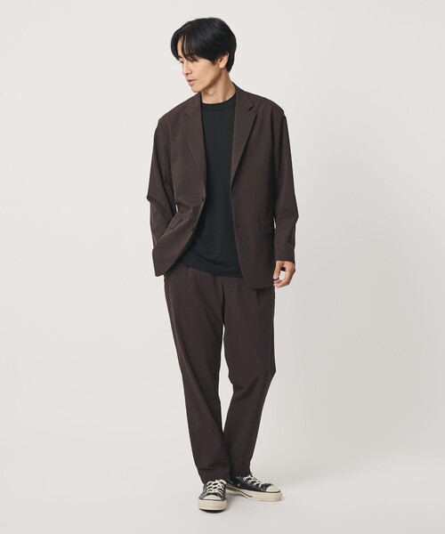 BEAUTY&YOUTH UNITED ARROWS(ビューティーアンドユースユナイテッドアローズ)の「360°MASTER イーズ コンフォート 2B ジャケット セットアップ対応 撥水 ストレッチ ウォッシャブル(テーラードジャケット・メンズ・ブラック/ダークブラウン/ダークグレー・XL/L/M/S)」の22枚目の写真