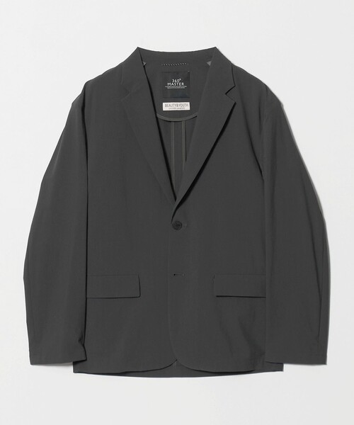 BEAUTY&YOUTH UNITED ARROWS(ビューティーアンドユースユナイテッドアローズ)の「360°MASTER イーズ コンフォート 2B ジャケット セットアップ対応 撥水 ストレッチ ウォッシャブル(テーラードジャケット・メンズ・ブラック/ダークブラウン/ダークグレー・XL/L/M/S)」の8枚目の写真