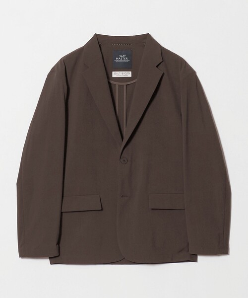 BEAUTY&YOUTH UNITED ARROWS(ビューティーアンドユースユナイテッドアローズ)の「360°MASTER イーズ コンフォート 2B ジャケット セットアップ対応 撥水 ストレッチ ウォッシャブル(テーラードジャケット・メンズ・ブラック/ダークブラウン/ダークグレー・XL/L/M/S)」の7枚目の写真