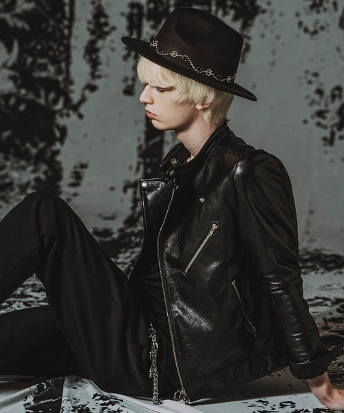 NO ID.（ノーアイディ）の「mko13722-HOTFIXﾌｪﾄﾞﾗHAT ハット(859006-526H)（ハット・メンズ・ブラック・ONE SIZE）」の6枚目の写真