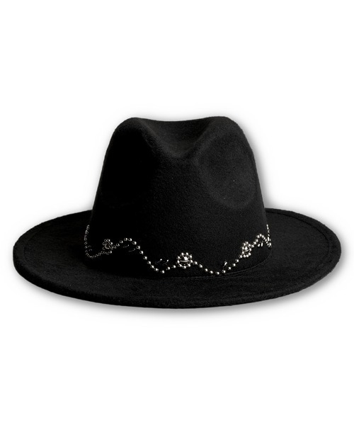 NO ID.（ノーアイディ）の「mko13722-HOTFIXﾌｪﾄﾞﾗHAT ハット(859006-526H)（ハット・メンズ・ブラック・ONE SIZE）」の12枚目の写真