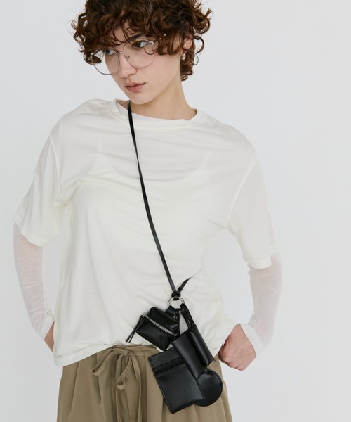 arholiday.standard(エーアールホリデースタンダード)の「multi-way neck shoulder bag / マルチウェイネックショルダーバッグ(ショルダーバッグ・レディース・ブラック・FREE)」の4枚目の写真