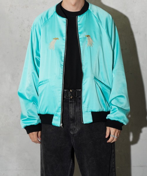 THRIFTY LOOK(スリフティールック)の「THRIFTY LOOK / スリフティールック FRANCE SOUVENIR BLOUSON フランス スーベニア ブルゾン(ブルゾン・メンズ・ブラック/ブラック系その他/ネイビー・SMALL/MEDIUM/LARGE)」の7枚目の写真