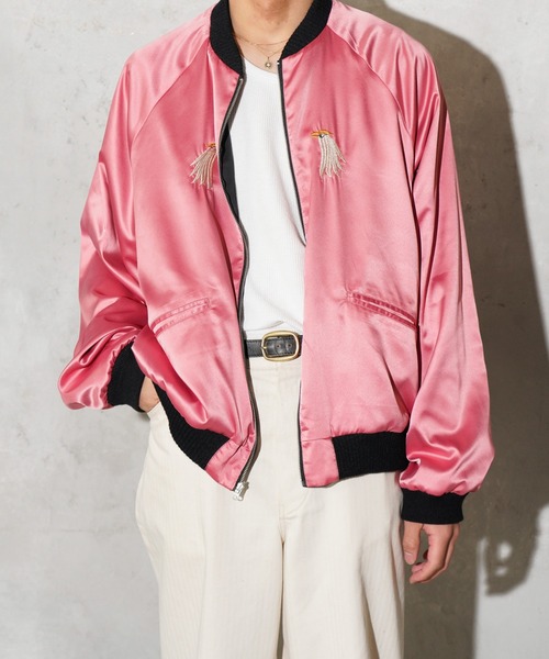 THRIFTY LOOK(スリフティールック)の「THRIFTY LOOK / スリフティールック FRANCE SOUVENIR BLOUSON フランス スーベニア ブルゾン(ブルゾン・メンズ・ブラック/ブラック系その他/ネイビー・SMALL/MEDIUM/LARGE)」の12枚目の写真