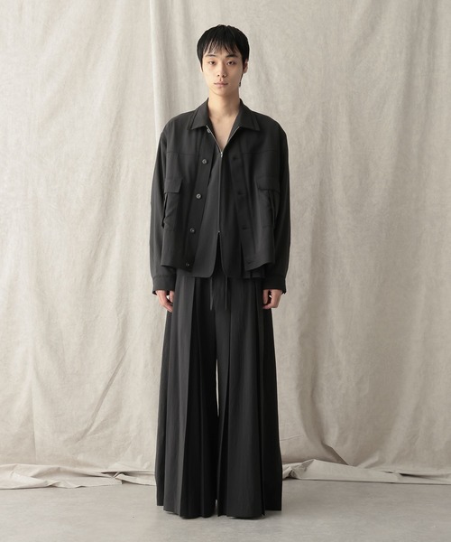 HARE(ハレ)の「【NARRIL】JIMBE-style Hakama Slacks(スラックス・メンズ・ブラック/ブラウン・LARGE/MEDIUM)」の22枚目の写真