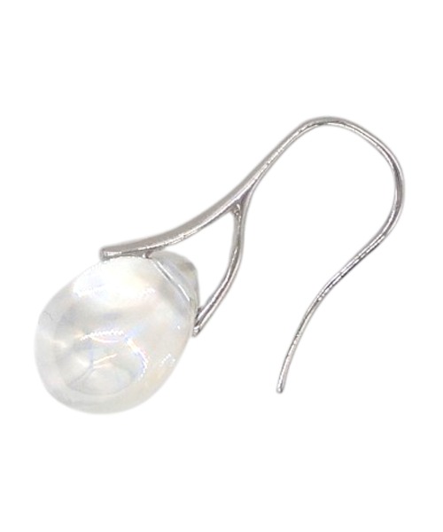 Zoule（ゾーラ）の「Zoule ゾーラ：Soleaシリーズ　clear drop　ピアス（ピアス（両耳用）・レディース・シルバー・FREE）」の7枚目の写真