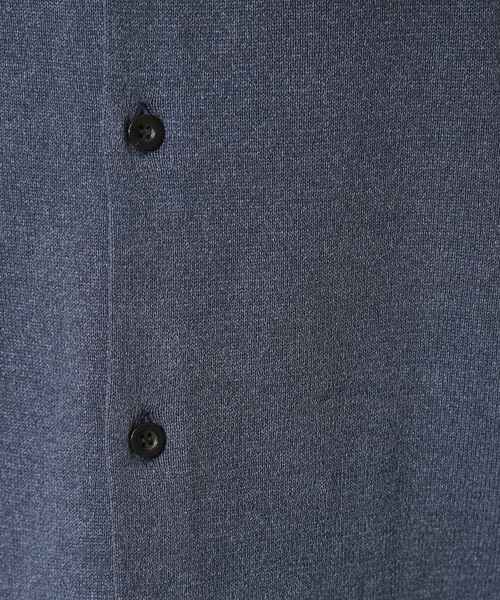 THE SHOP TK (ザ ショップ ティーケー )の「【抗菌防臭/UVカット/洗濯機OK】和紙混 半袖ニットシャツ(ニット/セーター・メンズ・ネイビー/グレー/グレー系その他3/ボルドー・04/03/02)」の13枚目の写真