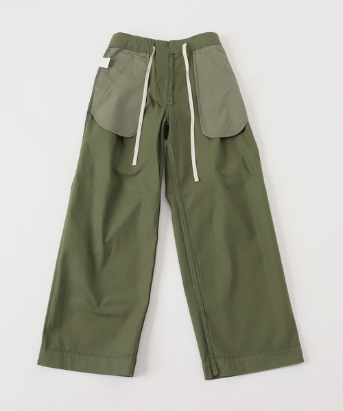 Spick & Span（スピックアンドスパン）の「ラチネバックイージーストレートパンツ（その他パンツ・レディース・カーキ/ボルドー/ベージュ・34/38/36）」の8枚目の写真