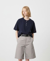Healthknit/ Open-End Dry Jersey Henley S/S /51034 秋服 冬服