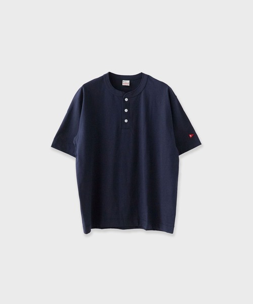 Healthknit(ヘルスニット)の「Healthknit/ Open-End Dry Jersey Henley S/S /51034 秋服 冬服(Tシャツ/カットソー・メンズ・ベージュ/オフホワイト/ブラック/ネイビー・M/XL/L)」の11枚目の写真