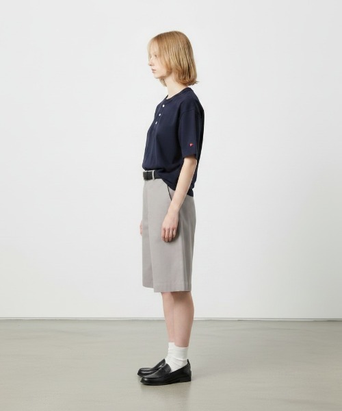 Healthknit(ヘルスニット)の「Healthknit/ Open-End Dry Jersey Henley S/S /51034 秋服 冬服(Tシャツ/カットソー・メンズ・ベージュ/オフホワイト/ブラック/ネイビー・M/XL/L)」の15枚目の写真