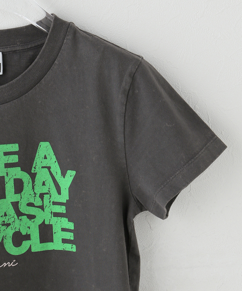 GANNI（ガニー）の「GANNI / ガニー Future Jersey T-shirt Have a Nice（Tシャツ/カットソー・レディース・アイボリー・SMALL）」の3枚目の写真