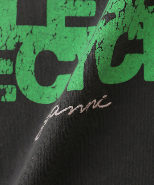 GANNI（ガニー）の「GANNI / ガニー Future Jersey T-shirt Have a Nice（Tシャツ/カットソー・レディース・アイボリー・SMALL）」の7枚目の写真