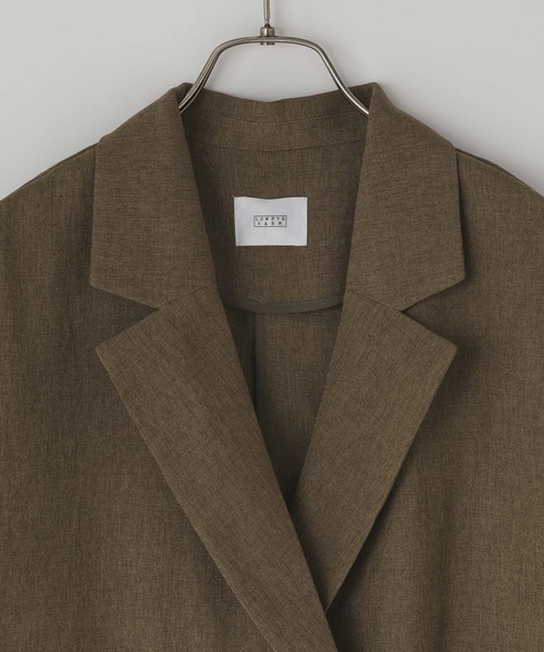 LOWRYS FARM(ローリーズファーム)の「ホップサックダブルジャケットSS 879061(その他アウター・レディース・ブラウン系その他/グレー系その他2・FREE)」の5枚目の写真
