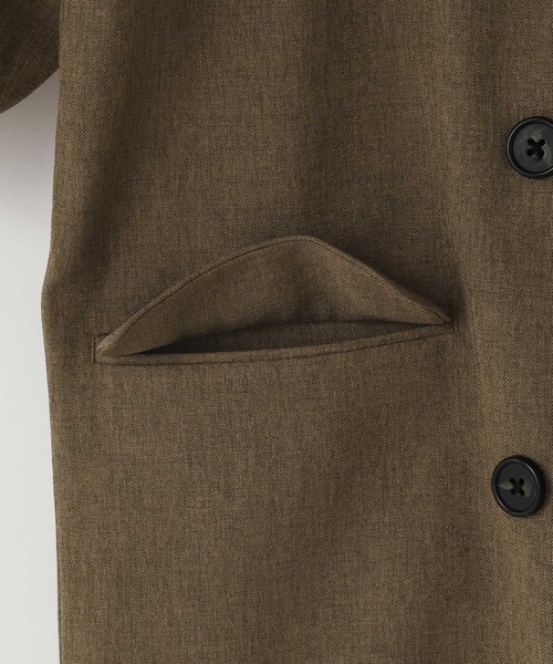 LOWRYS FARM(ローリーズファーム)の「ホップサックダブルジャケットSS 879061(その他アウター・レディース・ブラウン系その他/グレー系その他2・FREE)」の7枚目の写真