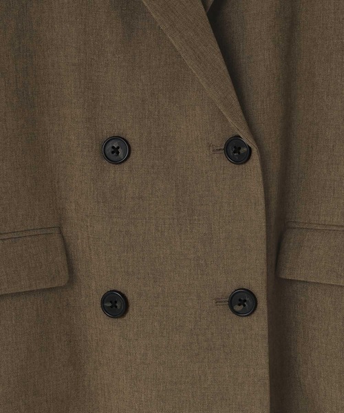 LOWRYS FARM(ローリーズファーム)の「ホップサックダブルジャケットSS 879061(その他アウター・レディース・ブラウン系その他/グレー系その他2・FREE)」の13枚目の写真