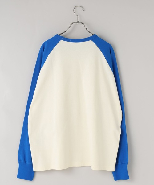 LOWRYS FARM(ローリーズファーム)の「【LFM(U)】USAコットンラグランTLS 1056209(Tシャツ/カットソー・メンズ・レッド/ブラウン/ブルー・MEDIUM/LARGE)」の11枚目の写真