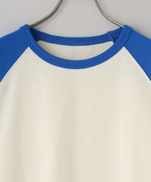 LOWRYS FARM(ローリーズファーム)の「【LFM(U)】USAコットンラグランTLS 1056209(Tシャツ/カットソー・メンズ・レッド/ブラウン/ブルー・MEDIUM/LARGE)」の12枚目の写真
