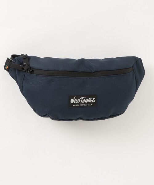 WILD THINGS(ワイルドシングス)の「【WILD THINGS】FANNY PACK M W7004(ボディバッグ/ウエストポーチ・メンズ・ネイビー/カーキ/ブラック・FREE)」の3枚目の写真