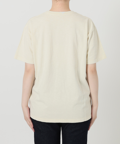SLOBE IENA(スローブイエナ)の「スラブピグメントロゴTEE(Tシャツ/カットソー・レディース・ブラウン/アイボリー/ブラック系その他・FREE)」の18枚目の写真