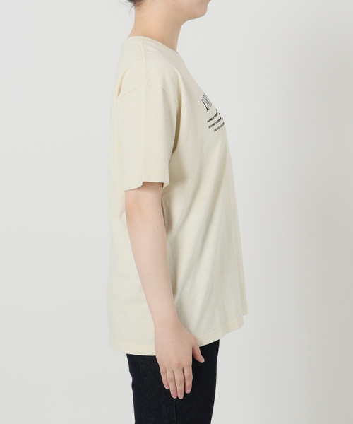 SLOBE IENA(スローブイエナ)の「スラブピグメントロゴTEE(Tシャツ/カットソー・レディース・ブラウン/アイボリー/ブラック系その他・FREE)」の19枚目の写真
