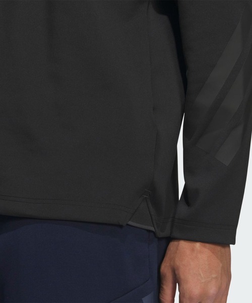 adidas（アディダス）の「ポロシャツ 長袖【adidas Golf/アディダスゴルフ】（ポロシャツ・メンズ・ブラック・X-LARGE/SMALL/MEDIUM/XX-LARGE/LARGE）」の5枚目の写真