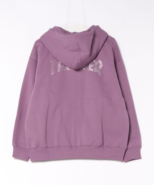 THRASHER（スラッシャー）の「THRASHER/スラッシャー 264TH2PK098 パーカー（パーカー・レディース・グレー/パープル/ホワイト・FREE）」の4枚目の写真