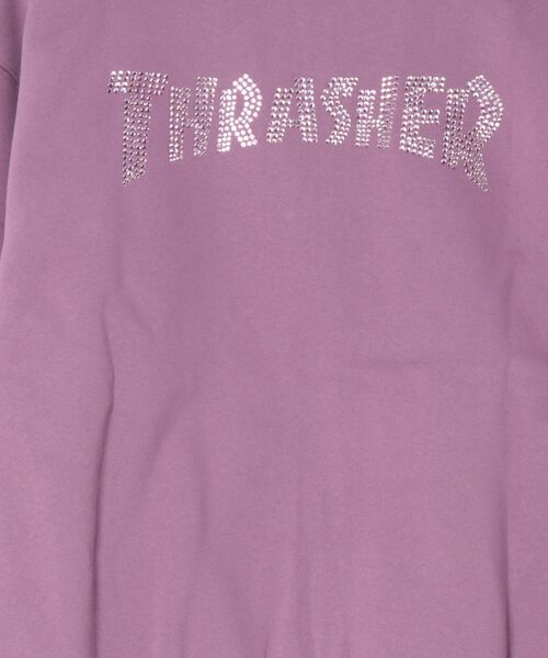 THRASHER（スラッシャー）の「THRASHER/スラッシャー 264TH2PK098 パーカー（パーカー・レディース・グレー/パープル/ホワイト・FREE）」の5枚目の写真