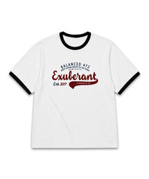 BEMIGHTY（ビーマイティー）の「バランスオーバーサイズリンガー半袖Tシャツ（Tシャツ/カットソー）」