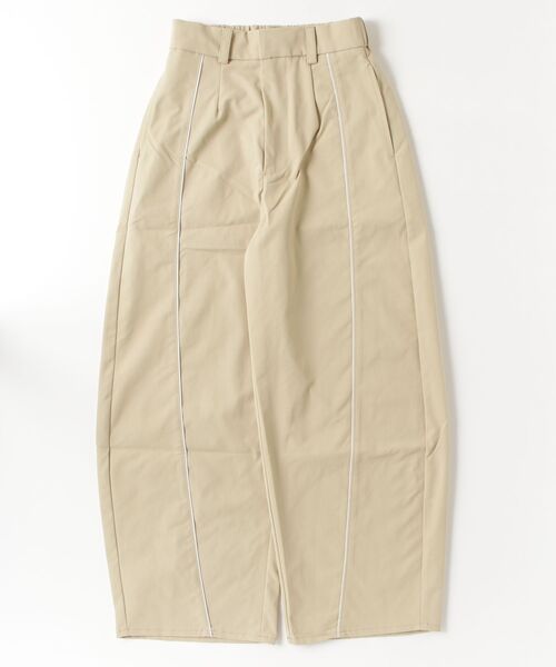 THE YOn(ザヨン)の「パイピングカーブパンツ(その他パンツ・レディース・チャコールグレー/ベージュ/ボルドー・S/M)」の5枚目の写真