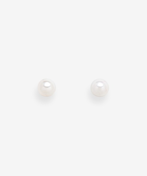 BLOOM(ブルーム)の「プラチナ あこや真珠 ピアス(3.0mm-3.5mm) BLOOM/ブルーム(ピアス(両耳用)・レディース・プラチナム・-)」の1枚目の写真