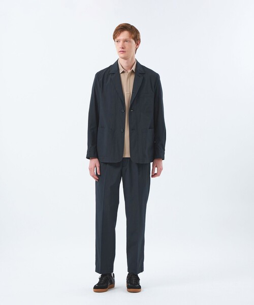 MACKINTOSH PHILOSOPHY（ﾏｯｷﾝﾄｯｼｭ ﾌｨﾛｿﾌｨｰ）の「【WEEKENDER】FREEWAY PANTS（フリーウェイパンツ）タスランストレッチ（その他パンツ・メンズ・グリーン系その他/ネイビー・40/38）」の3枚目の写真