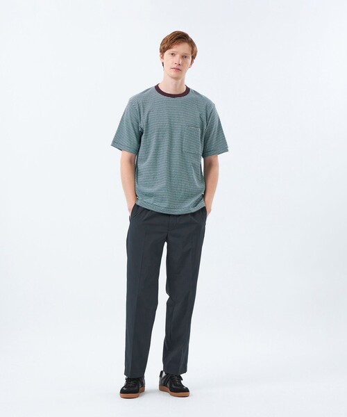 MACKINTOSH PHILOSOPHY（ﾏｯｷﾝﾄｯｼｭ ﾌｨﾛｿﾌｨｰ）の「【WEEKENDER】FREEWAY PANTS（フリーウェイパンツ）タスランストレッチ（その他パンツ・メンズ・グリーン系その他/ネイビー・40/38）」の4枚目の写真