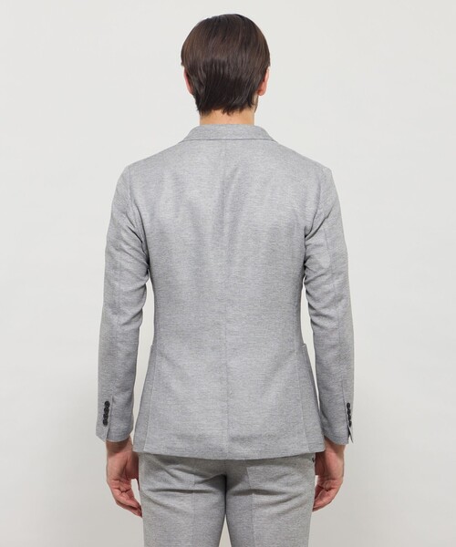 MACKINTOSH LONDON(マッキントッシュ ロンドン)の「【WEB・一部店舗限定】【BREASY JACKET】ウール混レノクロスセットアップジャケット(テーラードジャケット・メンズ・グレー/ダークネイビー・40/38)」の7枚目の写真