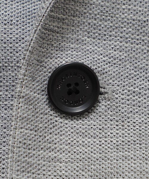 MACKINTOSH LONDON(マッキントッシュ ロンドン)の「【WEB・一部店舗限定】【BREASY JACKET】ウール混レノクロスセットアップジャケット(テーラードジャケット・メンズ・グレー/ダークネイビー・40/38)」の11枚目の写真
