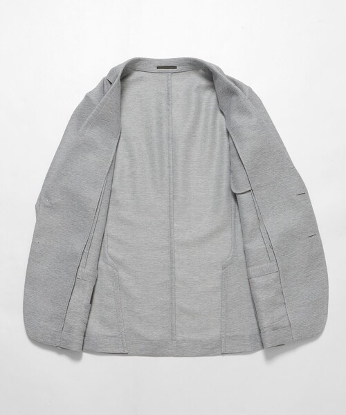 MACKINTOSH LONDON(マッキントッシュ ロンドン)の「【WEB・一部店舗限定】【BREASY JACKET】ウール混レノクロスセットアップジャケット(テーラードジャケット・メンズ・グレー/ダークネイビー・40/38)」の12枚目の写真