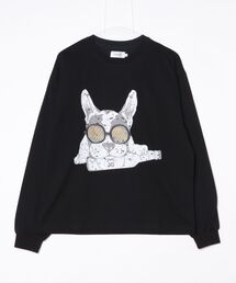 ATELANE /フレンチブルドッグロンTEE