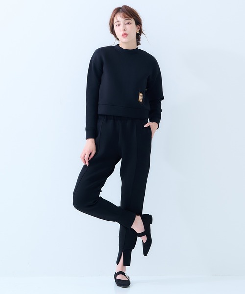 Chesty（チェスティー）の「sweat tops〈セットアップ対応〉（スウェット・レディース・ブラック/グレー/オフホワイト・1/0）」の4枚目の写真